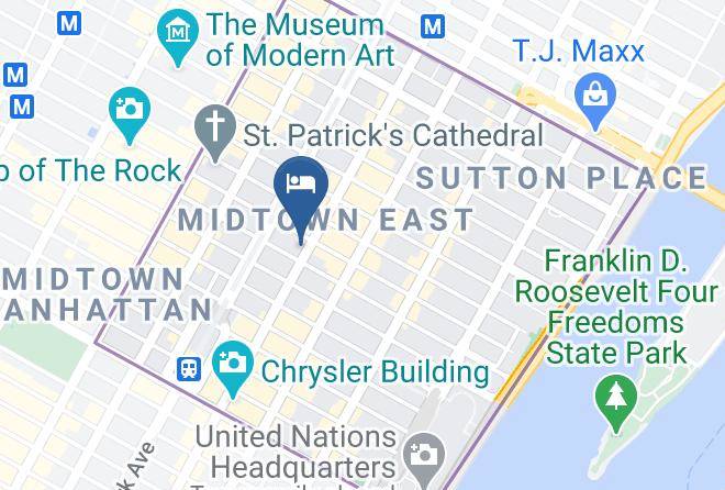 Waldorf Astoria New York Map