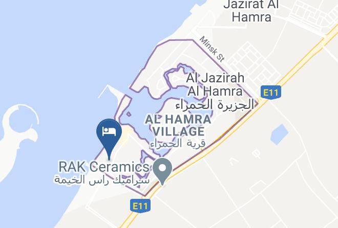 Al Jazeerah Al Hamrah - Waldorf Astoria Ras Al Khaimah Maps