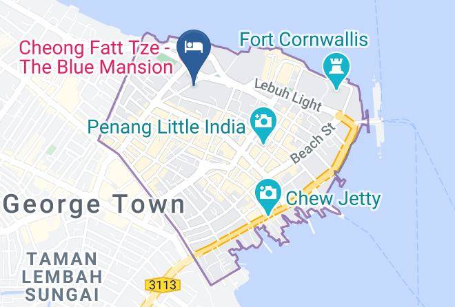Georgetown - Waldorf Hotel Maps