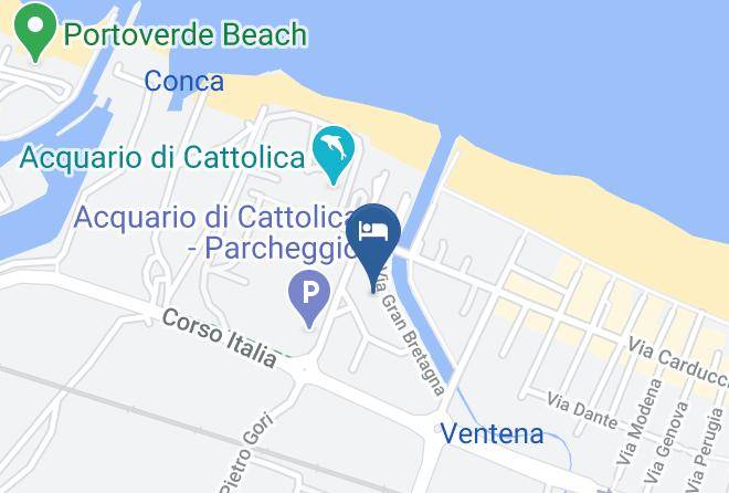 Rimini - Waldorf Palace Hotel Maps