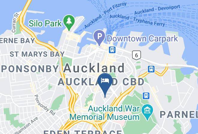 Auckland Auckland Central - Tetra Serviced Apartments By Nesuto Maps
