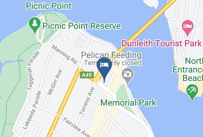 Central Coast - Nesuto The Entrance Apartments Maps