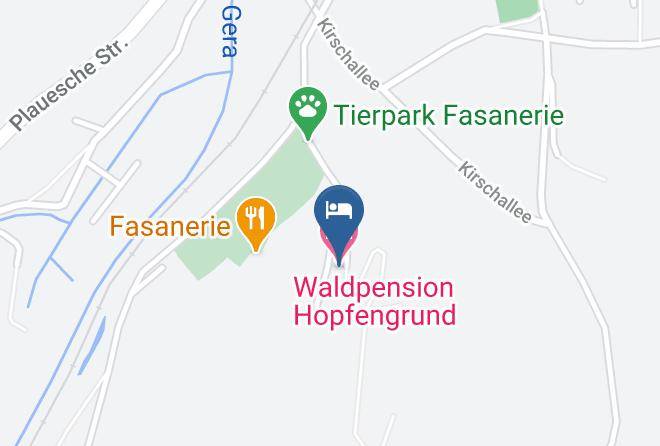 Ilm Kreis - Waldpension Hopfengrund Maps