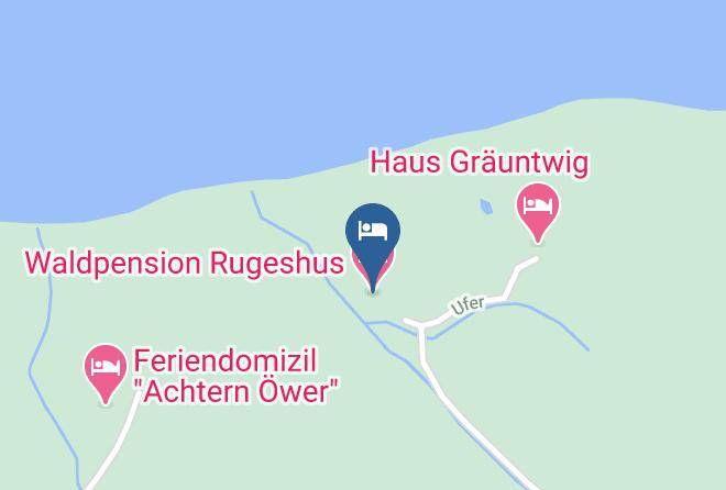 Vorpommern Rugen - Waldpension Rugeshus Maps