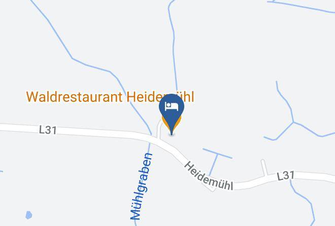 Vorpommern Greifswald - Waldrestaurant Heidemuhl Maps