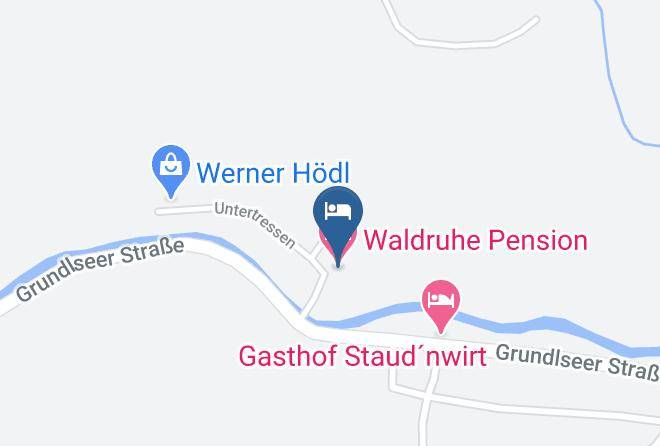 Liezen - Waldruhe Pension Maps