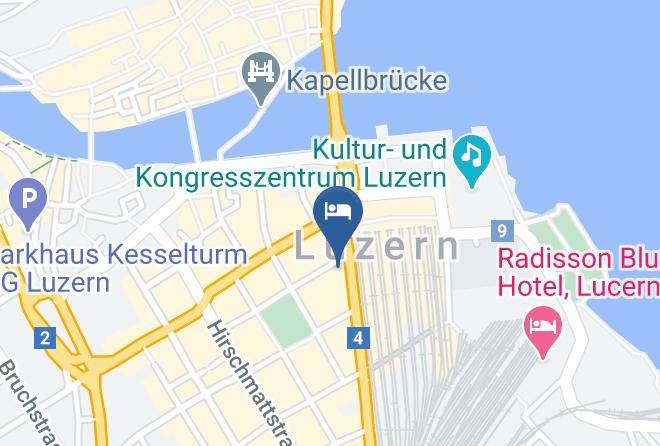 Lucerne - Waldstaetterhof Maps