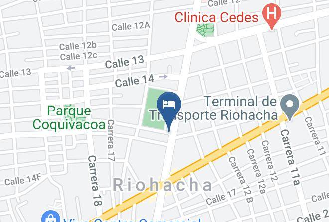 Riohacha - Walena Hotel Maps