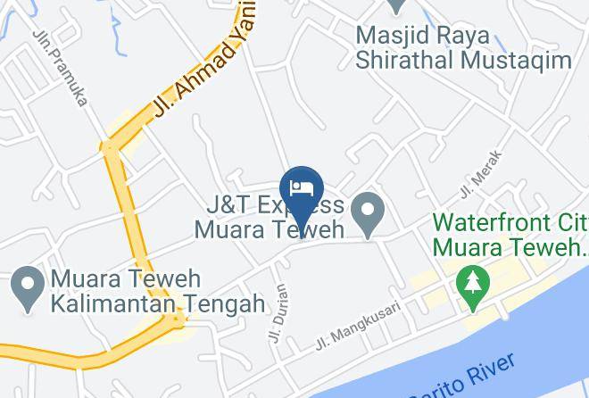 Barito Utara - Walet Hotel Maps