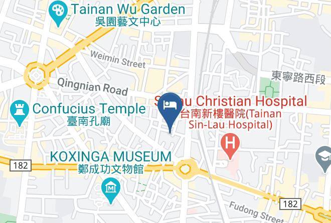 West Central District - Walk Around Tainan Maps