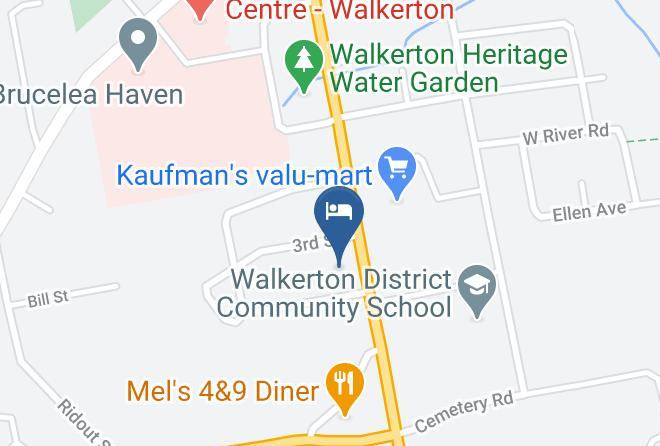 Bruce - Walkerton Inn Motel Maps
