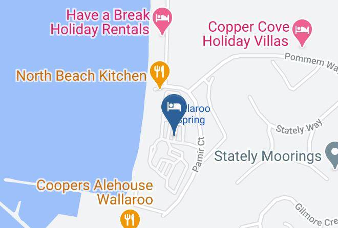 Copper Coast - Wallaroo Holiday Park Maps