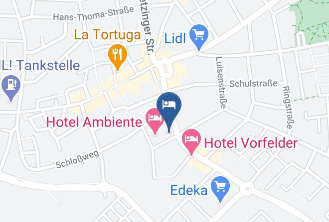 Rhein Neckar Kreis - Walldorf Suites Boutique Hotel Maps