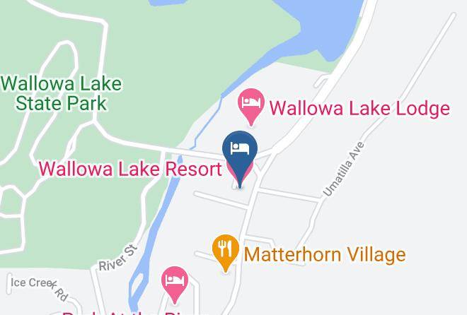 Wallowa - Wallowa Lake Resort Maps