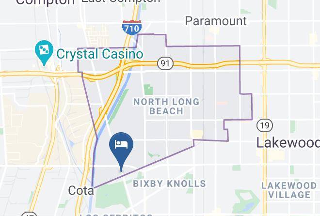 Los Angeles - Walls Motel Long Beach Maps