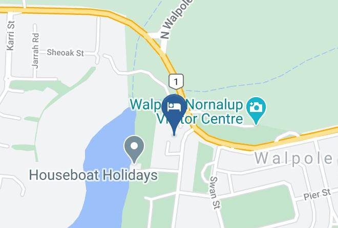 Walpole Hotel Motel Map