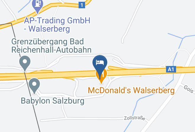 Salzburg Umgebung - Walserberg Sud Servus Europa Maps
