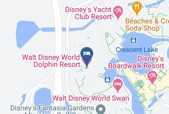 Orange - Walt Disney World Dolphin Resort Maps