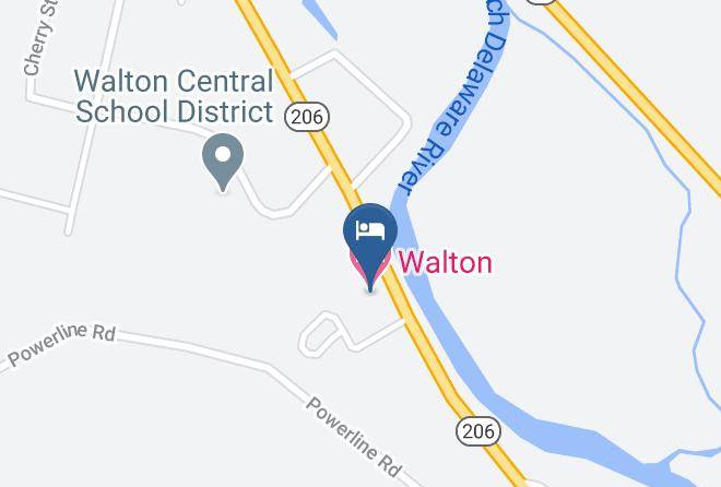 Delaware - Walton Motel Maps