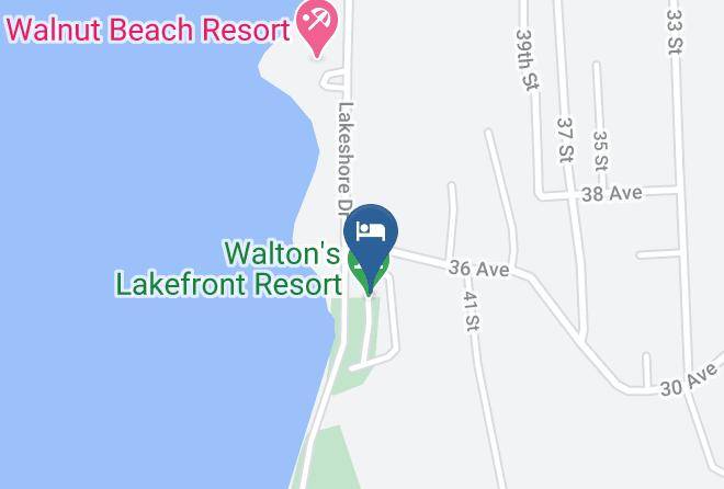 Okanagan Similkameen - Walton's Lakeside Rv Resort Maps