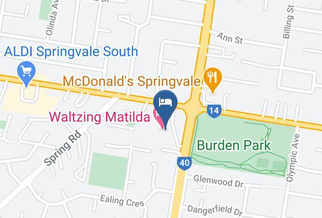 Nightcap At Waltzing Matilda Hotel Map