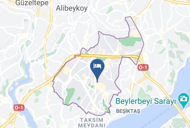 Wame Suite Hotel Nisantasi Map