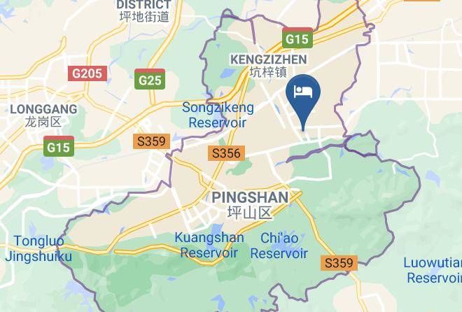 Shenzhen - Wan Li Hong Grand Hotel Maps