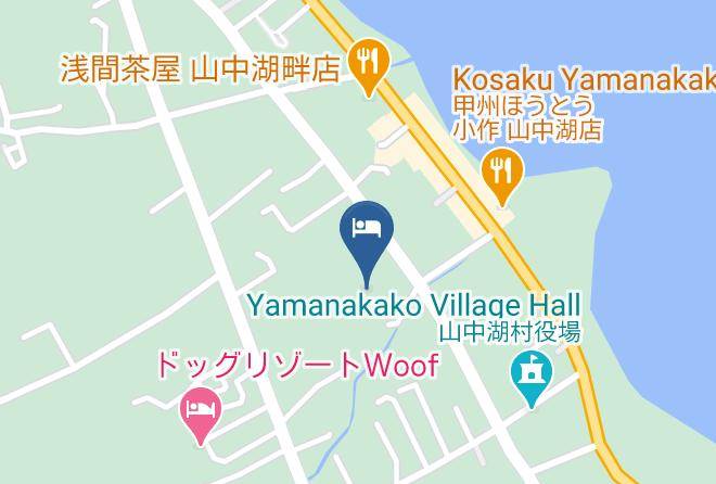 Yamanakako Vil Minamitsuru District - Wan's Resort Maps