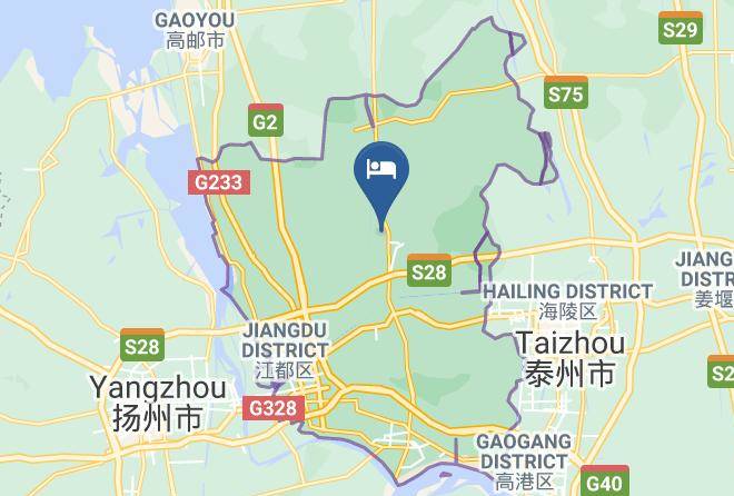 Yangzhou - Wan Shun Hotel Of Yangzhou Maps
