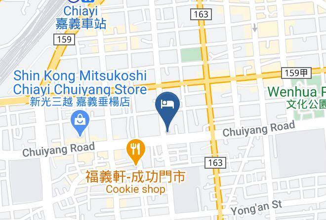 Chiayi City - Wan Tai Hotel Maps
