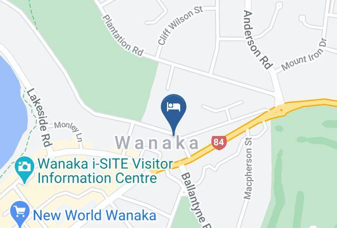 Queenstown Lakes - Wanaka Heights Motel Maps