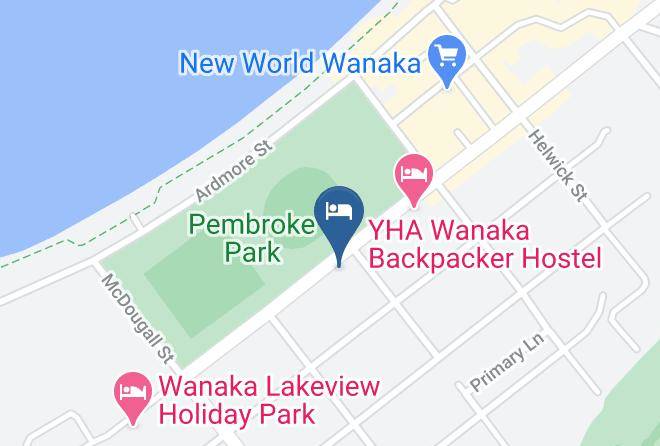 Queenstown Lakes - Wanaka View Motel Maps