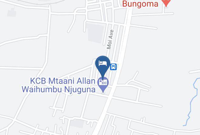 Bungoma - Wanakhatandi Rooftop Restaurant Maps