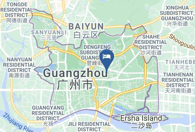 Guangzhou - Wancai Hotel Maps