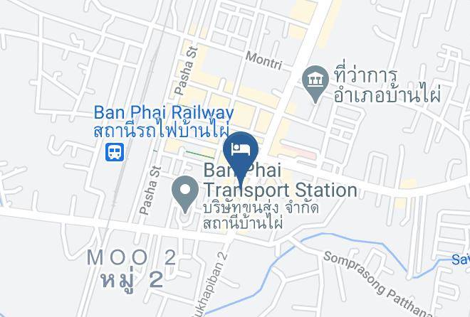 Amphoe Ban Phai - Wanchai Hotel Maps