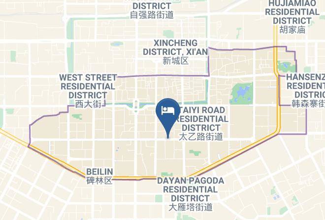 Xi An - Wanda Business Hotel Maps