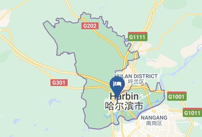 Harbin - Wanda City Lexue Hotel Maps