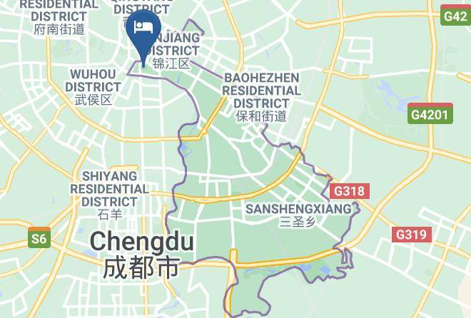 Chengdu - Wanda Reign Chengdu Maps