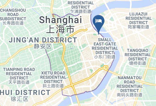 Huangpu District - Wanda Reign Shanghai Hotel Maps