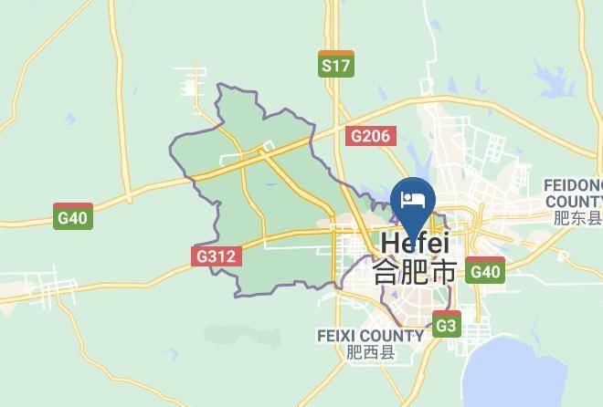 Hefei - Wanda Smart Hotel Hefei Maps