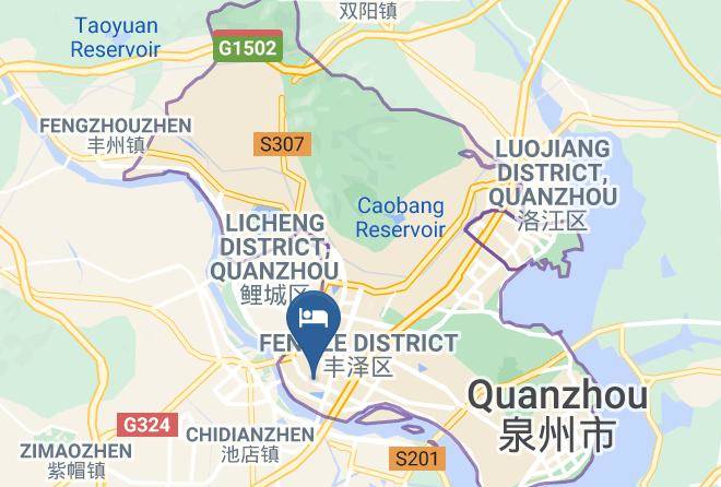 Quanzhou - Wanda Xiangyue Hotel Maps
