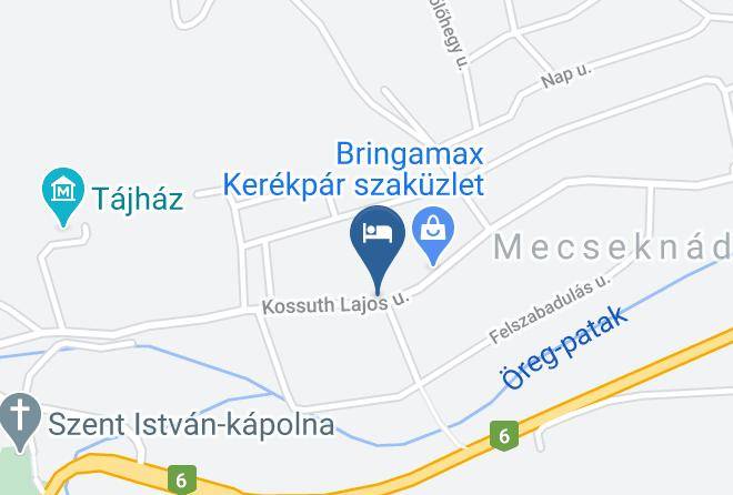 Mecseknadasd - Wandellocatie En Gasterij Huis En Haard Hongarije Maps