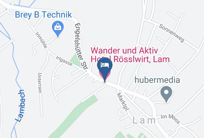 Cham - Wander Und Aktiv Hotel Rosslwirt Lam Maps