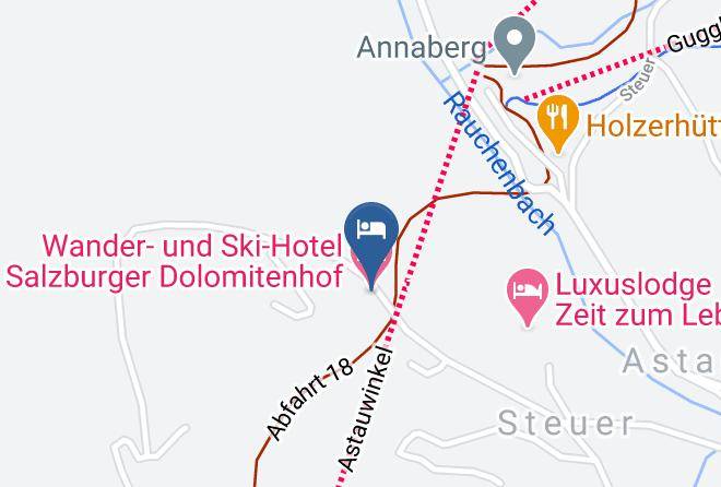 Hallein - Wander Und Ski Hotel Salzburger Dolomitenhof Maps