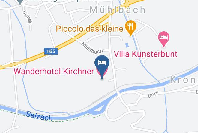 Zell Am See - Wanderhotel Kirchner Maps