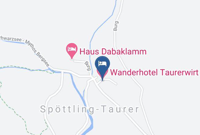 Wanderhotel Taurerwirt Map - Tyrol - Lienz