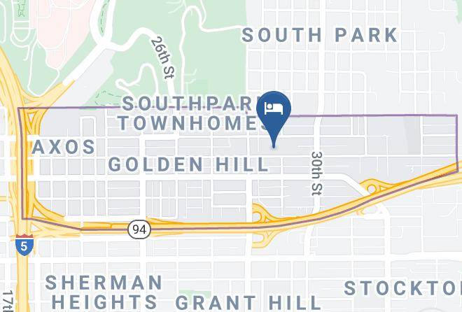 San Diego - Wanderjaunt Ward 2br Balboa Park Maps