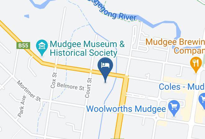 Mid Western Regional - Wanderlight Motor Inn Maps