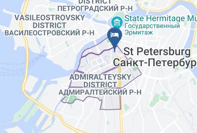 Saint Petersburg - Wanderlust Maps