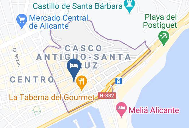Alicante - Wanderlust Maps
